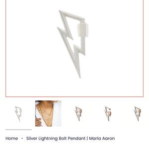 Marla Aaron bolt lock silver